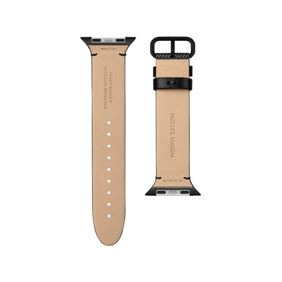 Native Union ReClassic Apple Watch 49 / 45 / 44 mm bandje zwart