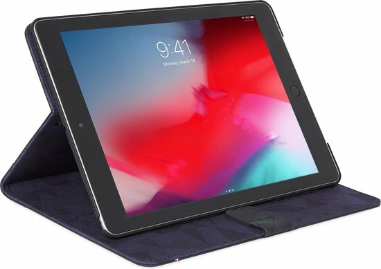 Decoded leren iPad Air / iPad Pro 10,5 inch inch hoesje zwart