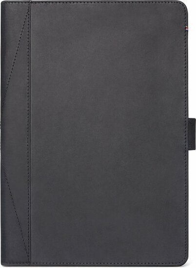 Decoded leren iPad Air / iPad Pro 10,5 inch inch hoesje zwart