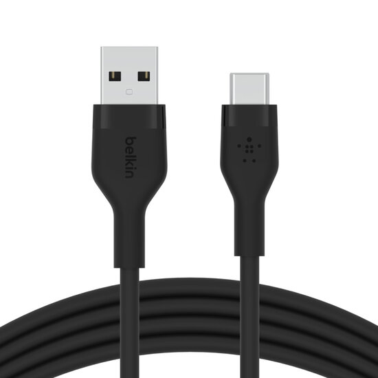 Belkin BoostCharge Flex USB-A naar USB-C kabel 2 meter zwart