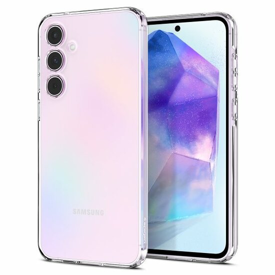 Spigen Crystal Flex Galaxy A55 hoesje transparant