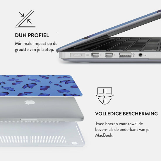 Burga MacBook Air 13,6 inch hardshell spring court
