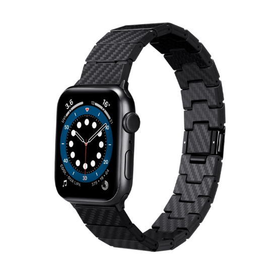 Pitaka Carbon Fiber Apple Watch bandje Modern