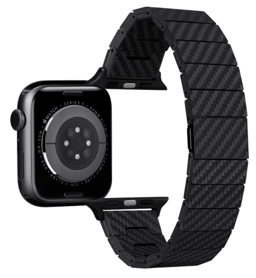 Pitaka Carbon Fiber Apple Watch bandje Modern