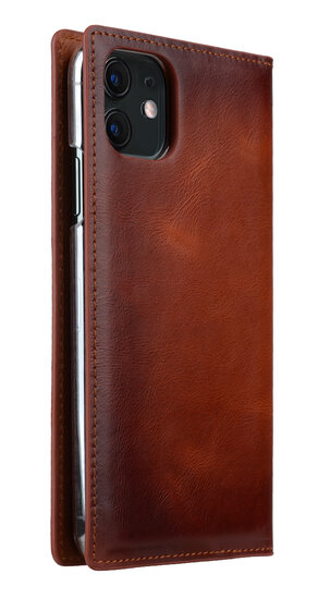 Melkco Wallet Book Klassiker iPhone 11 hoesje Bruin