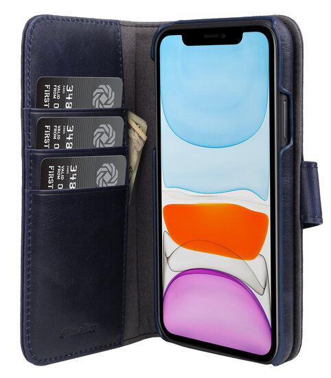 Melkco Alphard 2 in 1 iPhone 11 Pro hoesje Navy