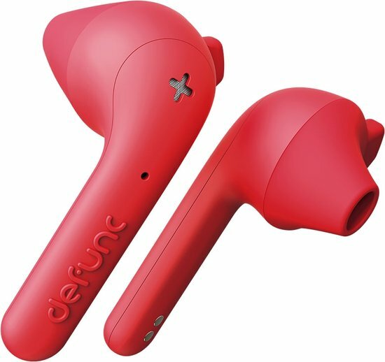 Defunc True Basic Earbuds draadloze oordopjes rood