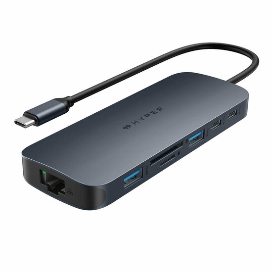 HyperDrive Next 10 in 1 USB-C hub Midnight 