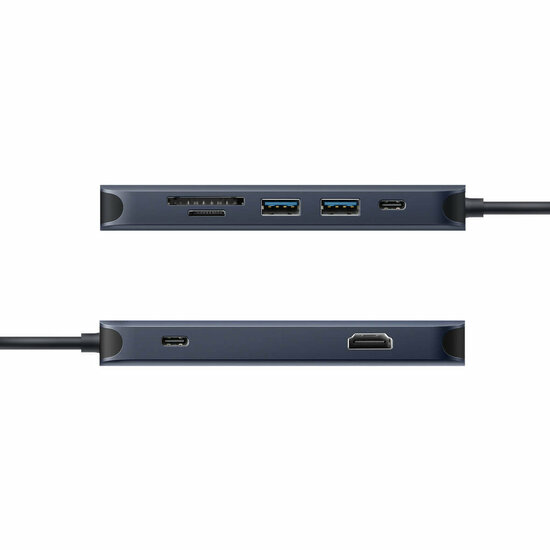 HyperDrive Next 8 in 1 USB-C hub Midnight 