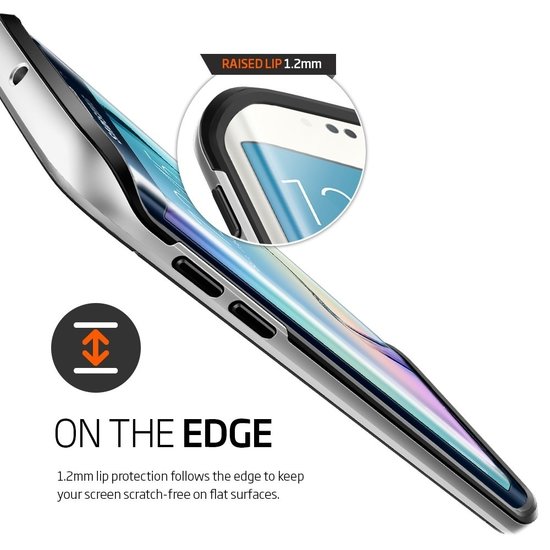 Spigen Neo Hybrid case Galaxy S6 Edge Gold