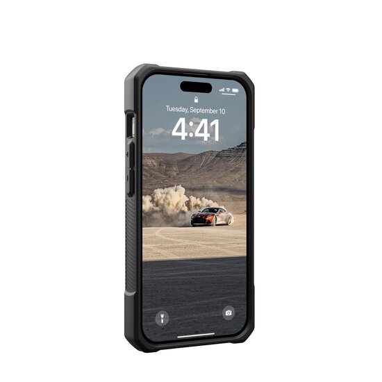 UAG Monarch iPhone 15 Pro hoesje carbon