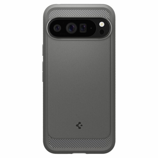 Spigen Rugged Armor Pixel 9 Pro XL hoesje grijs