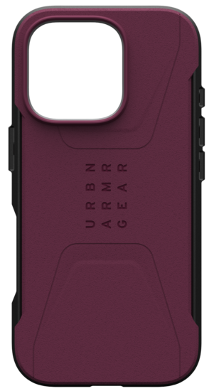 UAG Civilian MagSafe iPhone 16 Pro hoesje rood