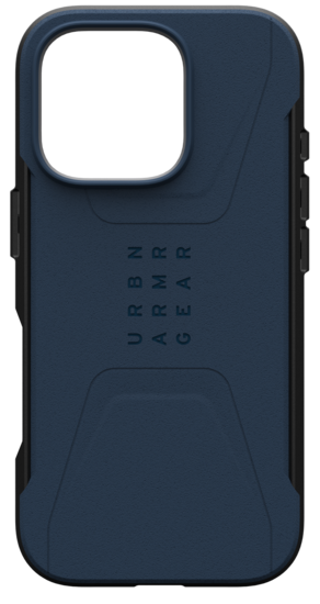 UAG Civilian MagSafe iPhone 16 Pro hoesje blauw