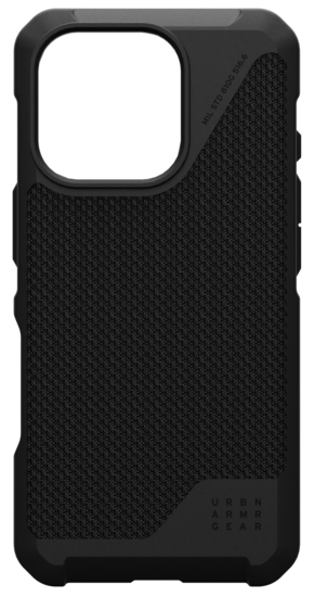 UAG Metropolis LT MagSafe iPhone 16 Pro Max hoesje zwart