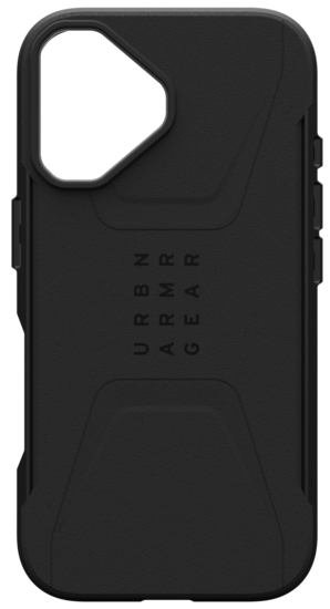 UAG Civilian MagSafe iPhone 16 hoesje zwart
