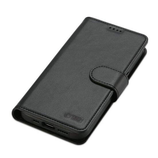 TechProtection MagSafe 2 in 1 wallet iPhone 16 Pro Max hoesje zwart