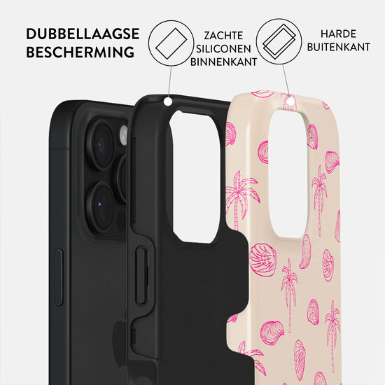 Burga Tough iPhone 16 Pro Max hoesje beach please