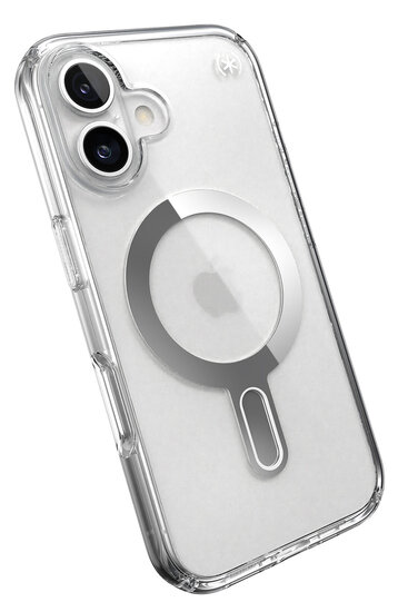 Speck Presidio Perfect Clear Clicklock iPhone 16 Plus hoesje transparant