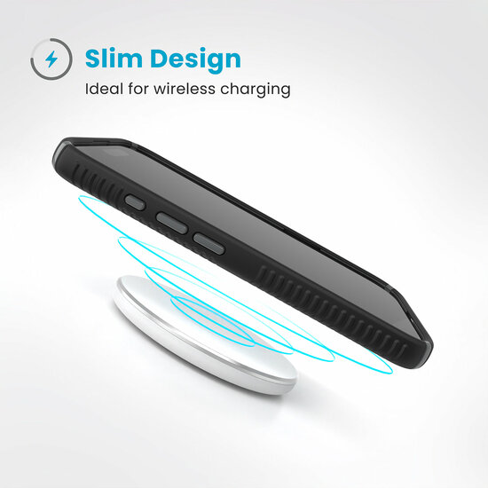 Speck Presidio 2 Grip iPhone 16 Plus hoesje zwart