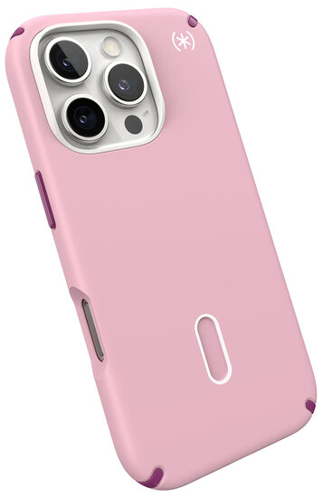 Speck Presidio 2 Pro Clicklock iPhone 16 Pro hoesje roze