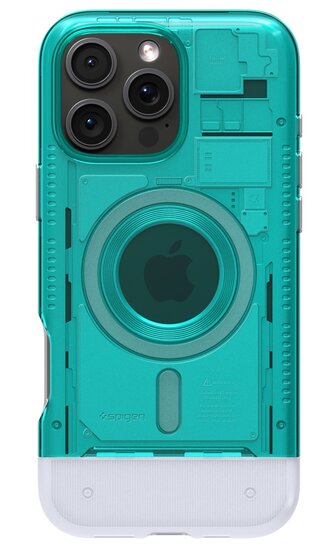 Spigen Classic C1 iPhone 16 Pro Max hoesje blauw