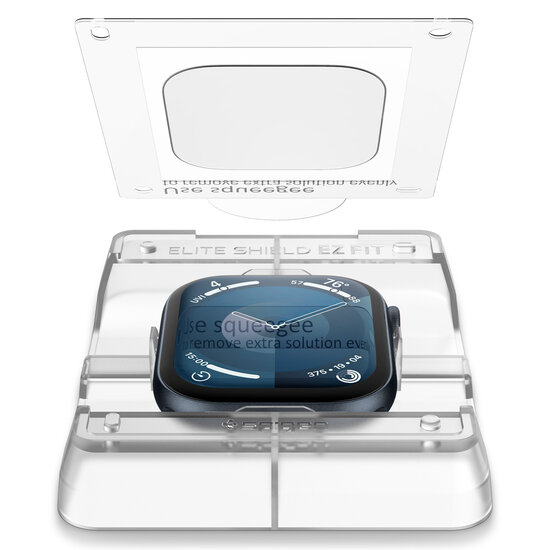 Spigen EZ Fit Apple Watch 10 42 mm screenprotector 2 pack