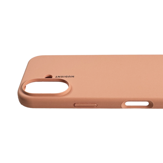 Nudient Base Case iPhone 16 Plus hoesje oranje