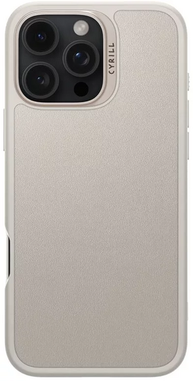 Spigen Cyrill Kajuk MagSafe iPhone 16 Pro hoesje beige