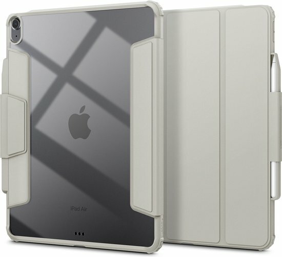 Spigen AirSkin Pro iPad Air 2024 13 inch hoesje grijs