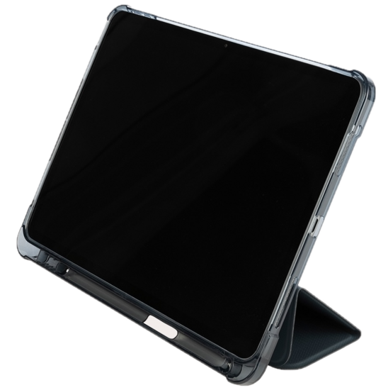 Tucano Satin Folio iPad Air 11 inch hoesje donkerblauw