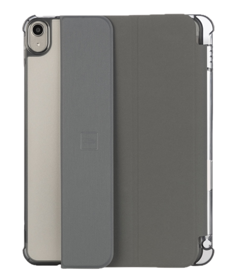 Tucano Satin Folio iPad Air 11 inch hoesje grijs