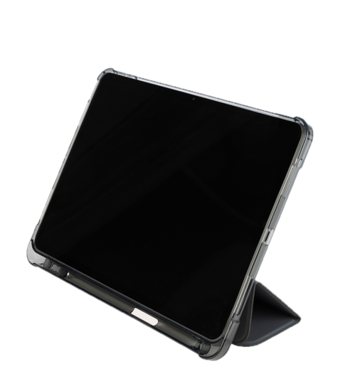 Tucano Satin Folio iPad Air 11 inch hoesje grijs