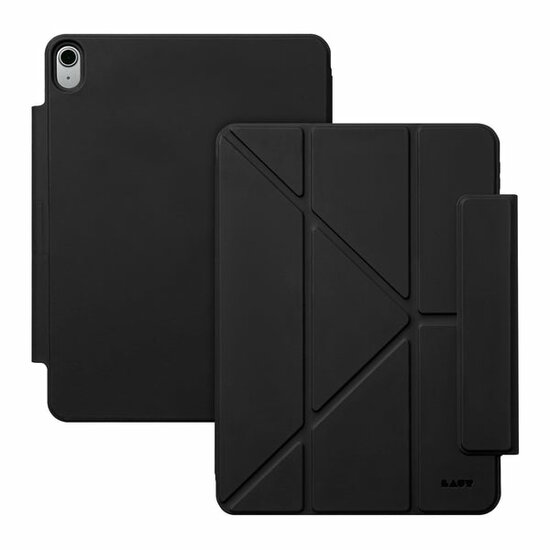 LAUT Huex Slim Folio iPad 2022 10,9 inch hoesje zwart