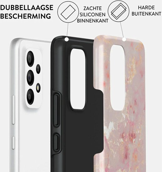 Burga Tough Galaxy A53 hoesje Golden Coral 
