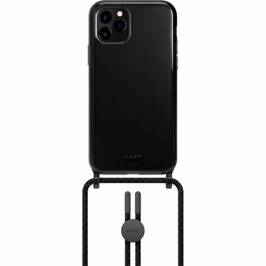 LAUT Crystal X Necklace iPhone 12 mini hoesje Zwart