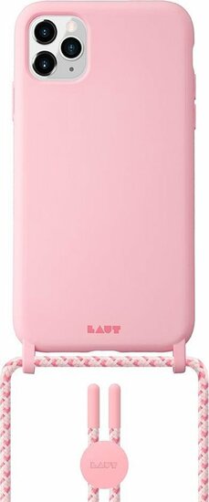 LAUT Pastels Necklace iPhone 12 mini hoesje Roze
