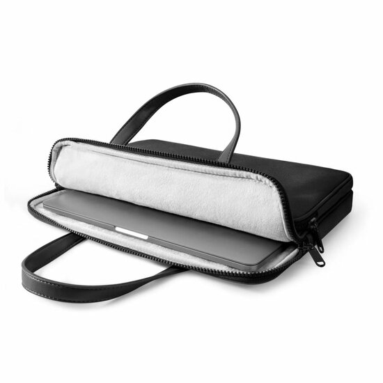 Tech-Protect Carrying MacBook 13 / 14 inch laptoptas zwart