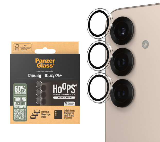 PanzerGlass Hoops Galaxy S25 Plus Lens screenprotector