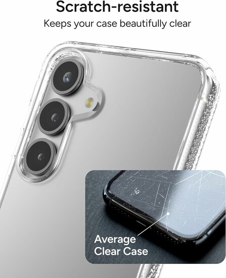 ZAGG Crystal Palace Galaxy S25 hoesje transparant