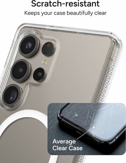 ZAGG Crystal Palace Snap Galaxy S25 Ultra hoesje transparant