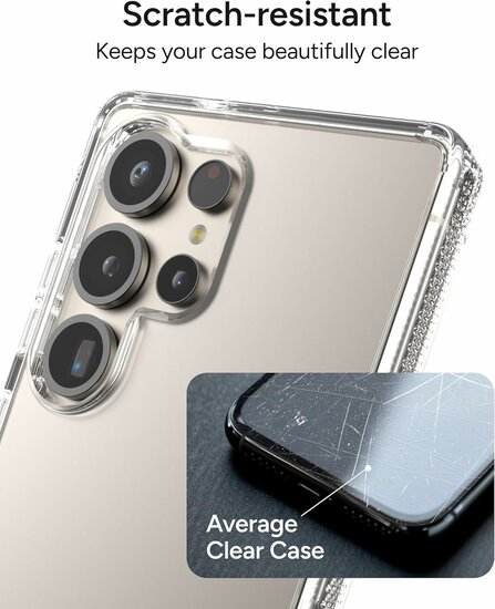 ZAGG Crystal Palace Galaxy S25 Ultra hoesje transparant
