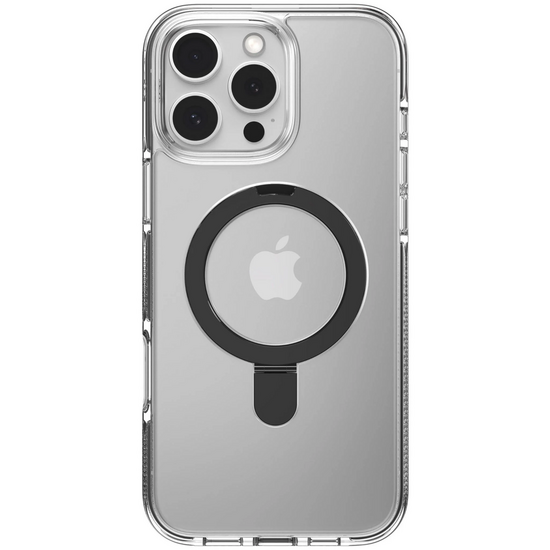 ZAGG Santa Cruz MagSafe iPhone 16 Pro Max hoesje met ringstand zwart