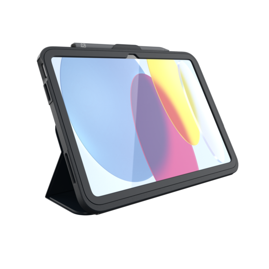 ZAGG Rugged Messenger Case iPad 2022 10,9 inch hoesje Zwart