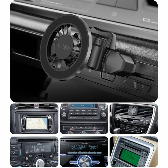 TechProtection Sivo MagSafe CD-speler &amp; ventilatierooster autohouder