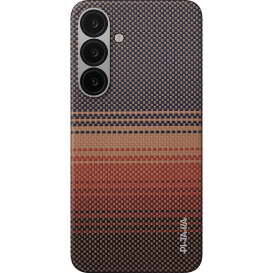 Pitaka Tactile Woven MagSafe Galaxy S25 hoesje sunset