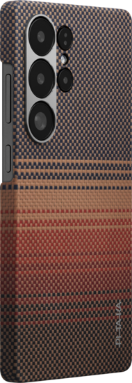 Pitaka Tactile Woven MagSafe Galaxy S25 Ultra hoesje sunset