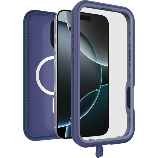 Otterbox Fre MagSafe iPhone 16 Pro&nbsp;waterdichte hoesje paars