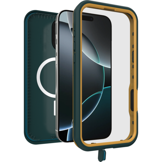 Otterbox Fre MagSafe iPhone 16 Pro&nbsp;waterdichte hoesje groen