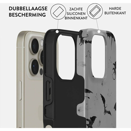 Burga Tough iPhone 16 Pro hoesje Draco